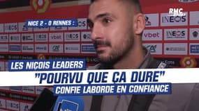 Nice 2-0 Rennes : les Aiglons leaders, "pourvu que ça dure" lâche un Laborde confiant