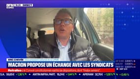 Rencontre avec E. Macron : "Mardi, il y a très peu de chances qu'on y aille"