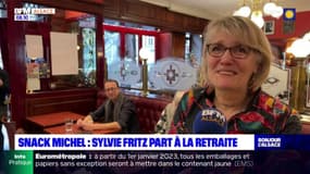  Strasbourg: après 45 ans comme serveuse au Snack Michel, Sylvie part à la retraite