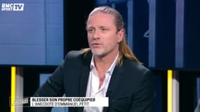 Manu Petit dans "Le vestiaire"