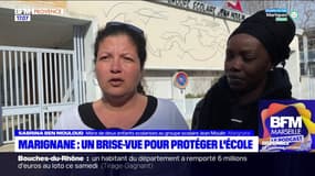 Marignage: un brise-vue installé pour protéger les enfants