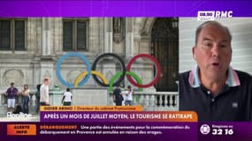 Tourisme : "On a une progression de la consommation depuis les JO", souligne Didier Arino, directeur du cabinet Protourisme