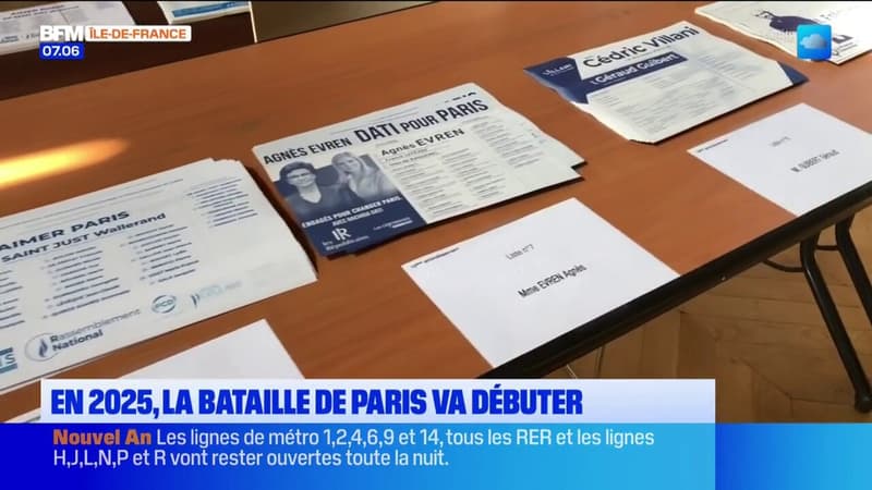 Municipales 2026 à Paris: la course à la mairie parisienne passe la seconde