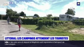 Vacances d'été: les campings du littoral attendent les touristes 