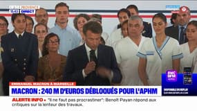 Marseille: Emmanuel Macron confirme la construction d'un nouvel hôpital militaire