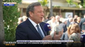François de Canson, président du Comité régional de tourisme, voit se dessiner "un très bon début de saison"