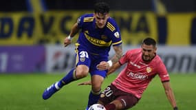 Cristian Pavon avec Boca Juniors