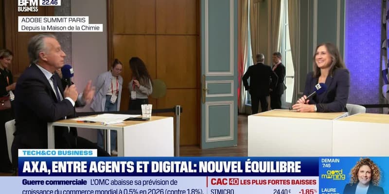 Axa, entre agents et digital : nouvel équilibre - 07/10