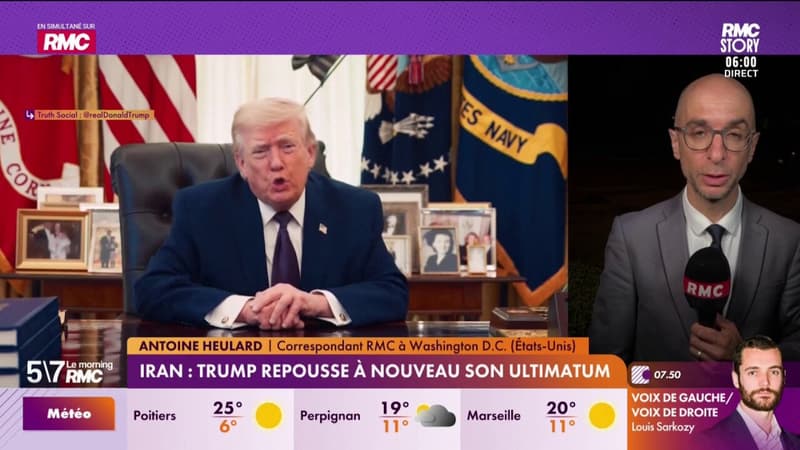Iran : Trump repousse à nouveau son ultimatum