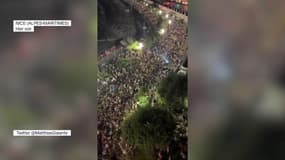 Une foule importante rassemblée à Nice pour le concert du DJ The Avener