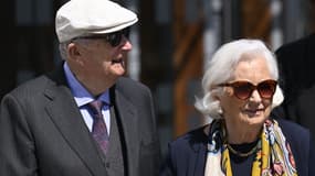 L'ancien roi de Belgique Albert et l'ancienne reine Paola, le 2 juin 2023.