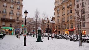 Paris sous la neige