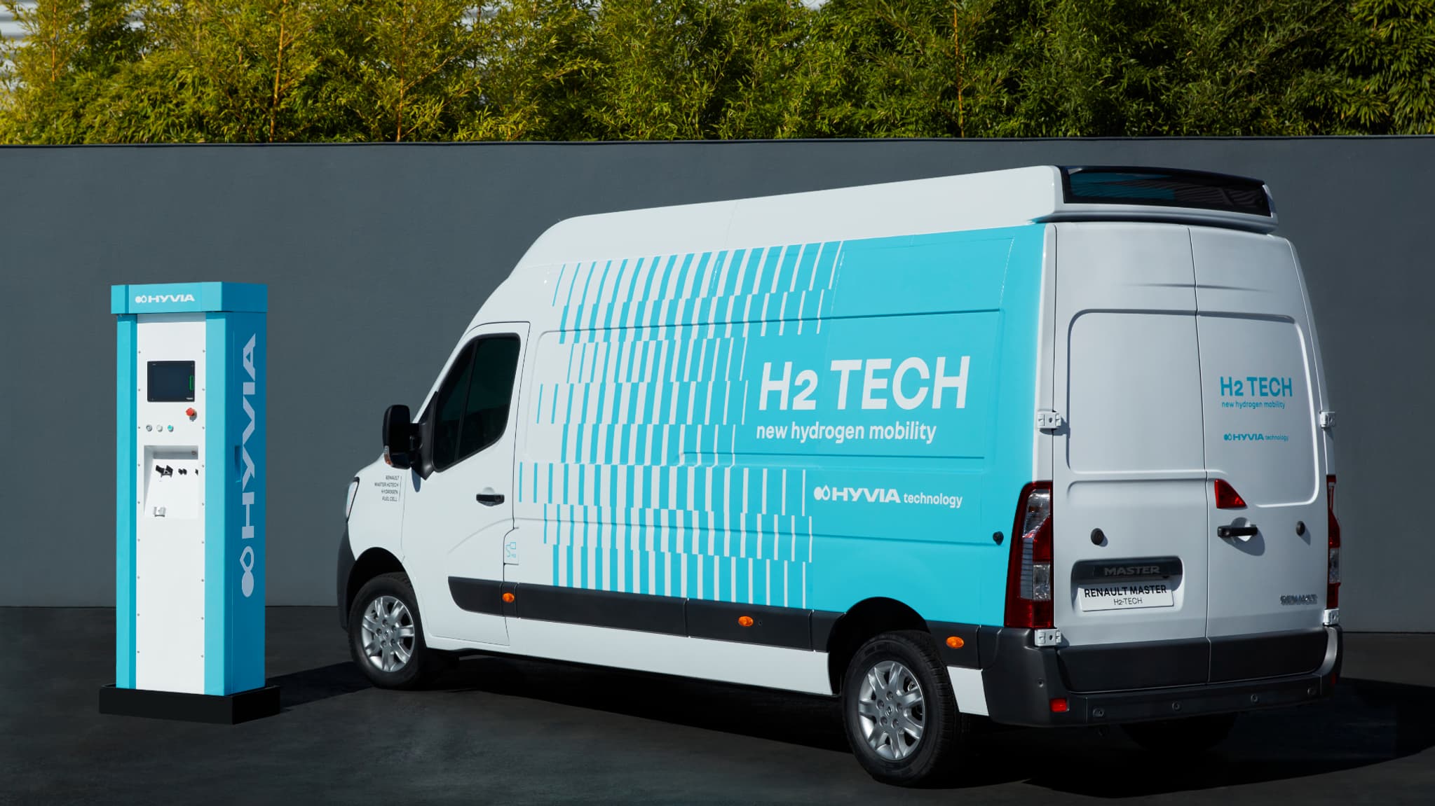 Le Renault Master Van à hydrogène.