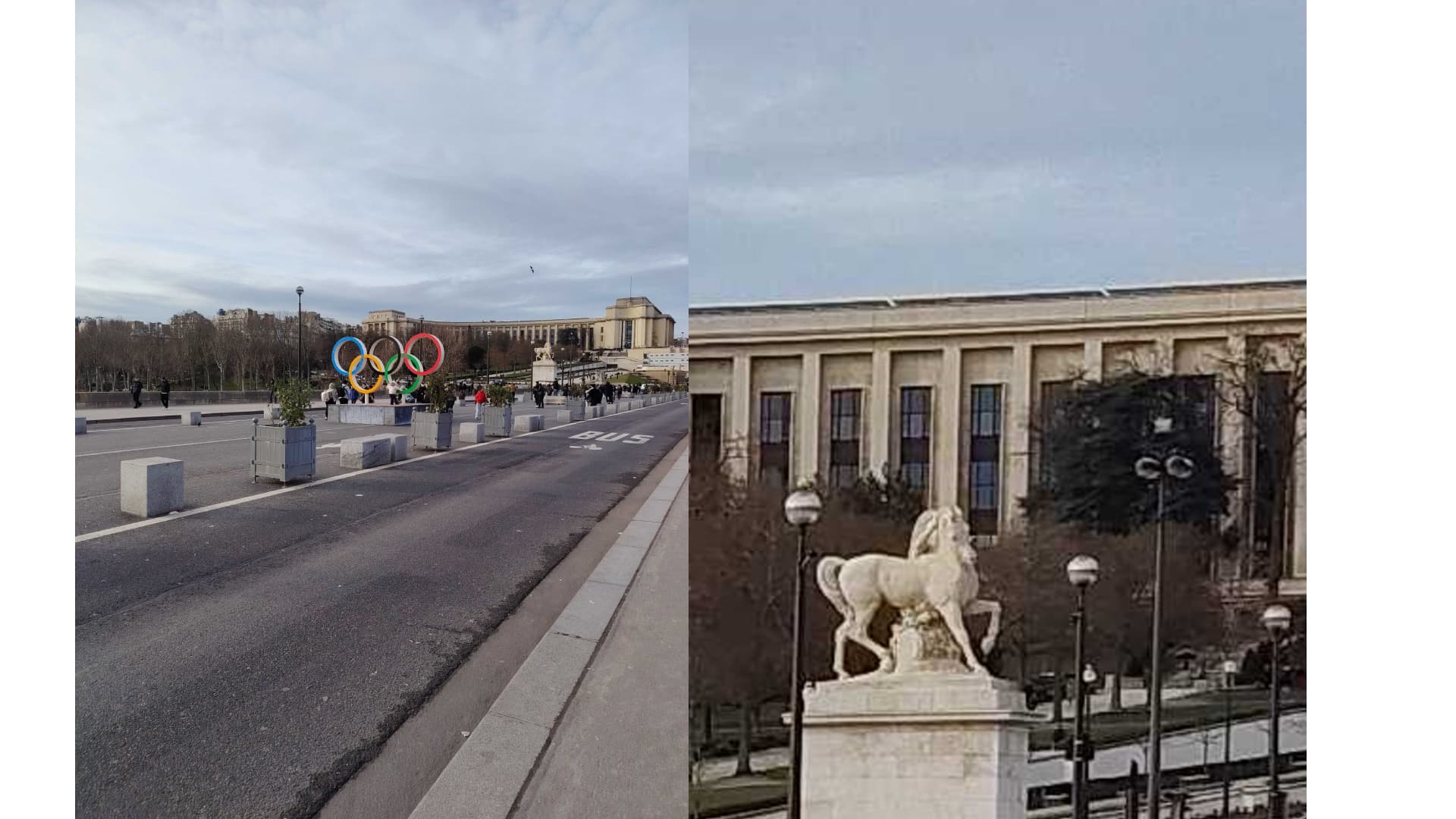 Les détails ne sont pas très nets en arrière-plan sur les photos.