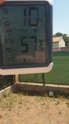 Hérault : grosse chaleur à Valergues - Témoins BFMTV