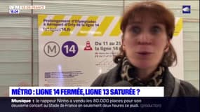 Paris: la ligne 13 prise d'assaut en raison de la fermeture de la 14 ce week-end? 