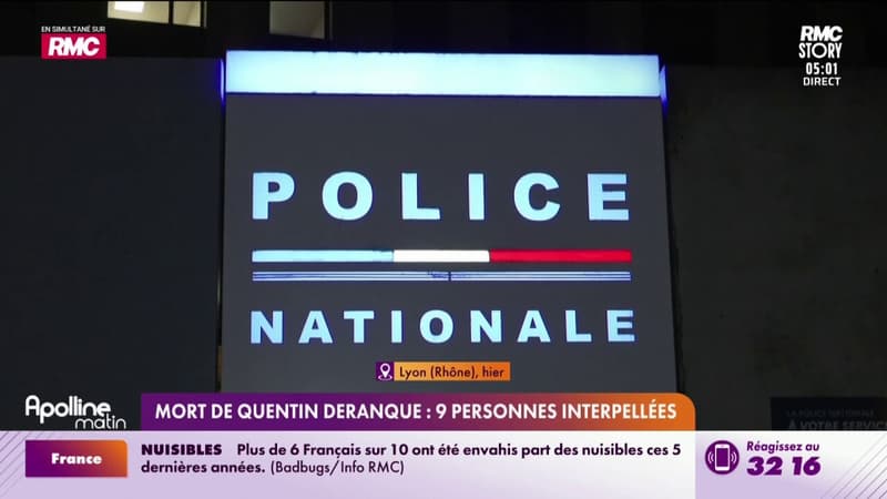 Mort de Quentin Deranque : neuf personnes interpellées dans le cadre de l’enquête