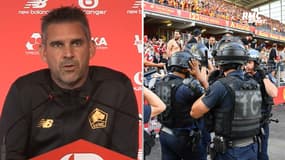 Ligue 1 : Gourvennec "très peiné" par les incidents de Lens-Lille