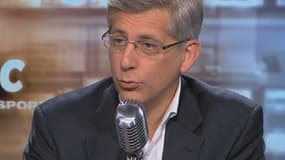 Frédéric Valletoux, président de la fédération hospitalière de France, ce mercredi chez Jean-Jacques Bourdin.