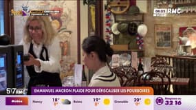 Emmanuel Macron plaide pour défiscaliser les pourboires
