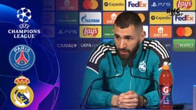 PSG-Real : Benzema est "à 100% dans la tête" mais ne veut pas prendre de risques