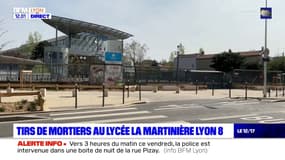 Lyon: des mortiers d'artifice tirés sur le lycée la Martinière-Montplaisir; deux personnes interpellées