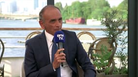 Eric Zemmour invité de BFMTV, le 2 mai 2022.