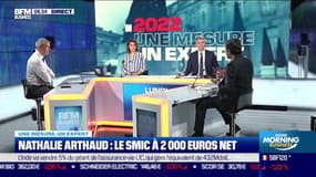 Une mesure, un expert : Nathalie Arthaud, le Smic à 2 000 euros net - 14/02