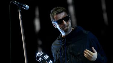 Liam Gallagher en concert à Benicassim en 2017