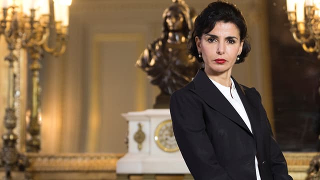Rachida Dati dans son bureau de la mairie du 7e arrondissement de Paris