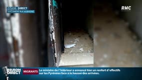 Cet habitant du 65 rue d'Aubagne avait filmé son appartement pour alerter son syndic. Il avait vu apparaître des fissures sur les murs. 