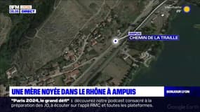 Rhône: une mère meurt noyée à Ampuis, sa fille sauvée de justesse