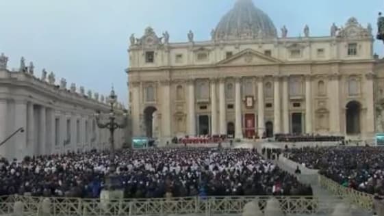 Le Vatican ce 5 janvier. 
