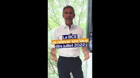 Ce matin, l'info à retenir, c'est la BCE qui va augmenter ses taux dès juillet 2022