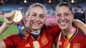 Alexia Putellas et Jennifer Hermoso lors de la finale de la Coupe du monde féminine, le 20 août 2023.
