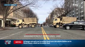 Une investiture, une procédure de destitution... et des militaires dans les rues: début d'une semaine historique à Washington