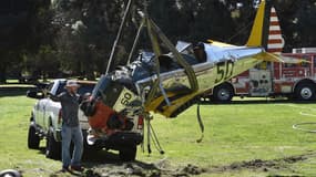 Harrison Ford avait dû tenter de poser en catastrophe jeudi son petit avion sur un terrain de golf près de Los Angeles.