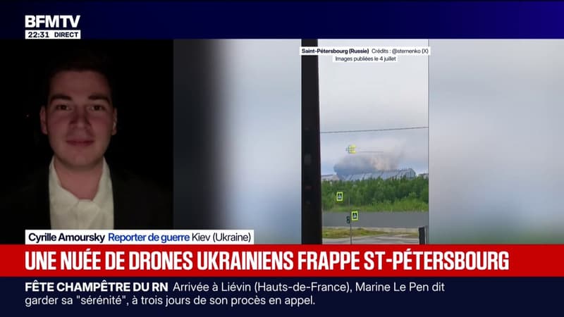 En quoi la ville de Saint-Pétersbourg est-elle une cible privilégiée pour l'Ukraine?
