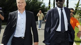 Didier Deschamps et Pape Diouf