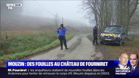 Affaire Mouzin: pas de résultat au premier jour des fouilles autour de l'ancien château de Fourniret