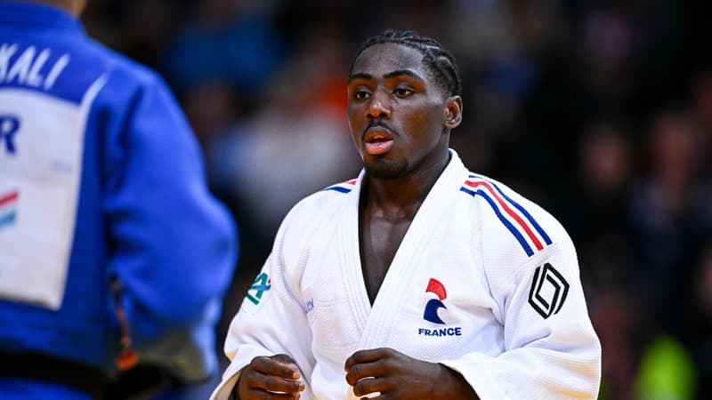 Joan-Benjamin Gaba lors du Grand Slam de Paris le 3 février 2024