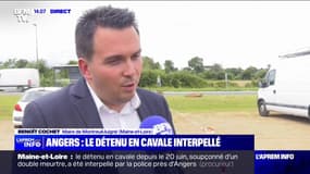 Angers: "Le mot est dit, le soulagement, il n'y en a pas d'autres" indique le maire de Montreuil-Juigné après l'interpellation du détenu en cavale