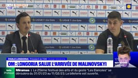 OM: Pablo Longoria salue l'arrivée du joueur Ruslan Malinovskyi