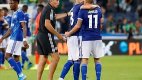 L'altercation entre Thierry Laurey et Dimitri Liénard