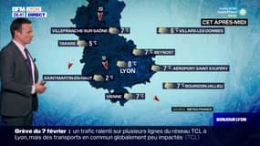 Météo Rhône: un ciel couvert ce lundi avec de timides éclaircies, jusqu'à 8°C à Lyon