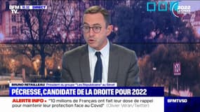 Pour Bruno Retailleau, Valérie Pécresse doit "porter un projet qui ne doit pas amputer une droite pour une autre"