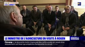 Le ministre de l'Agriculture en déplacement à Rouen ce jeudi, un rassemblement prévu devant la préfecture