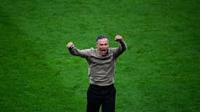 Luis Enrique lors de la finale de la Coupe de France PSG-Reims, le 24 mai 2025.