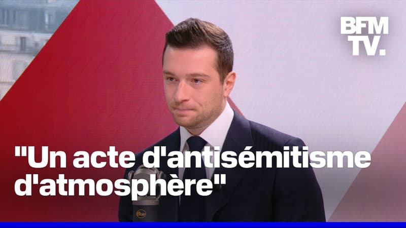 Rabbin agressé, narcotrafic, retraites...l'interview Face à Face de Jordan Bardella en intégralité