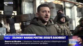 Le déplacement de Volodymyr Zelensky sur le front à Bakhmout sonne comme un défi lancé à Vladimir Poutine 